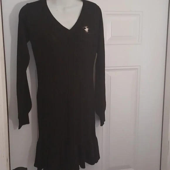 Beverly Hills Polo Club | Dresses | Beverly Hills Polo Club Knit Fit And Flare  Dress M | Poshmark